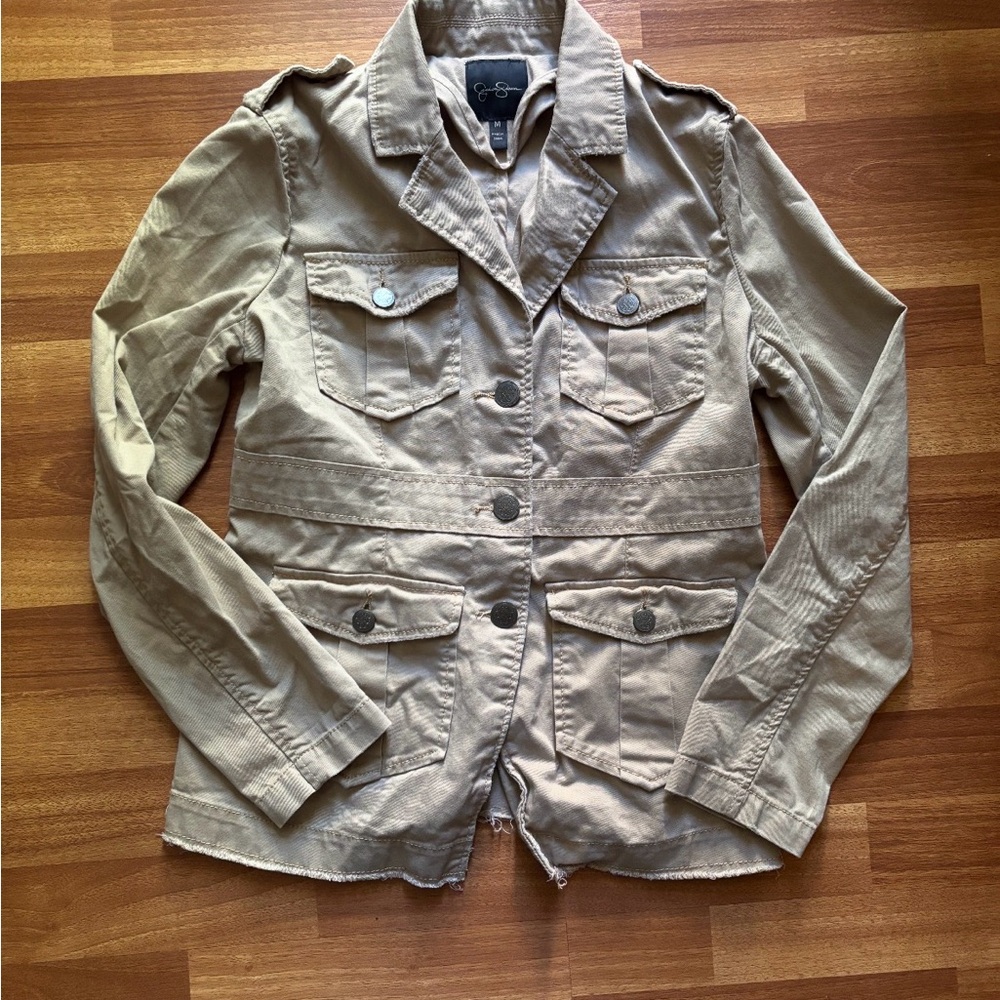 Jessica Simpson Women's Tan Utility Jacket